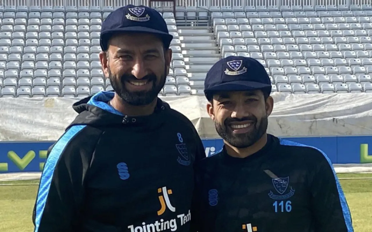 Mohammad Rizwan-Cheteshwar Pujara