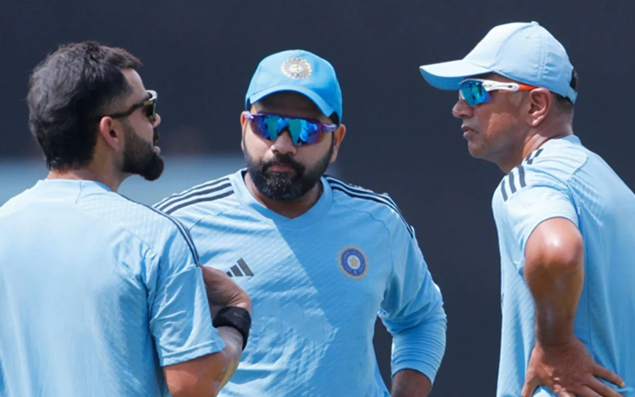 Rahul Dravid, alongside Virat Kohli and Rohit Sharma