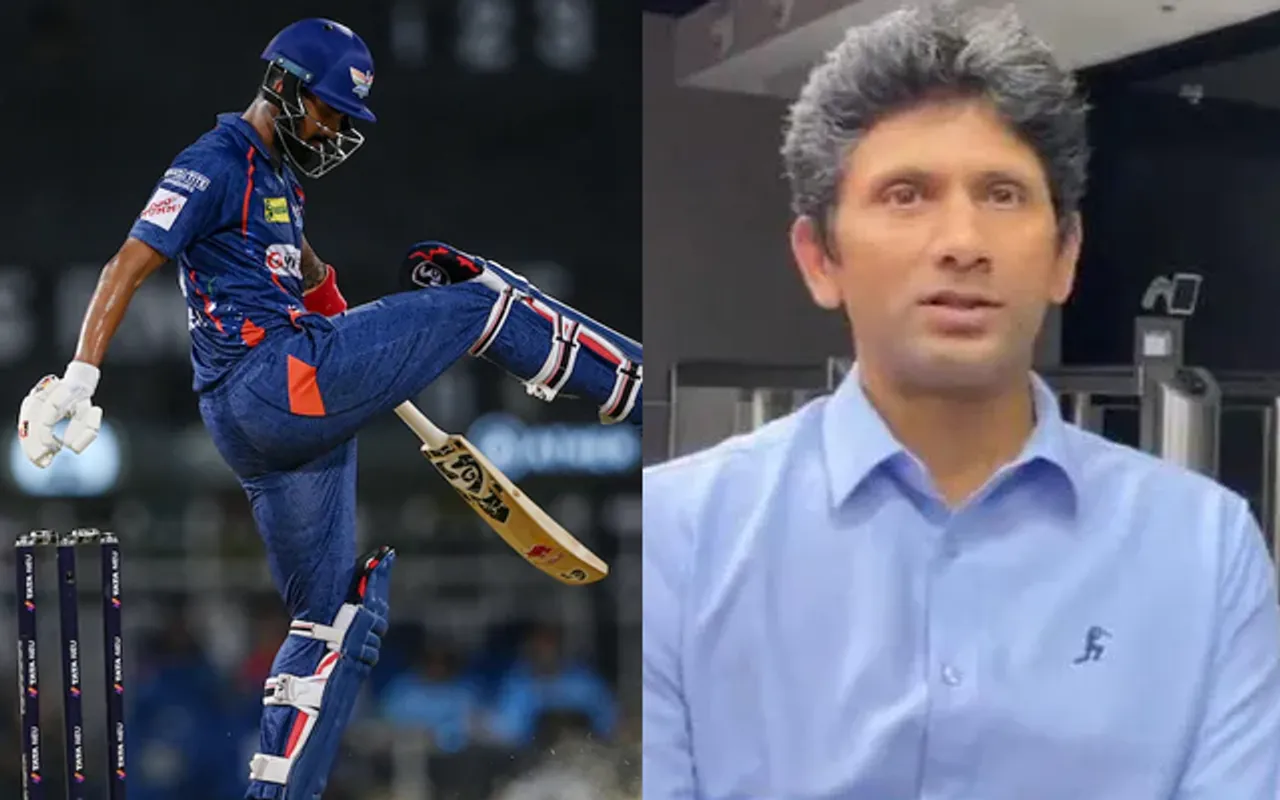 KL Rahul and Venkatesh Prasad (Source - Twittter)