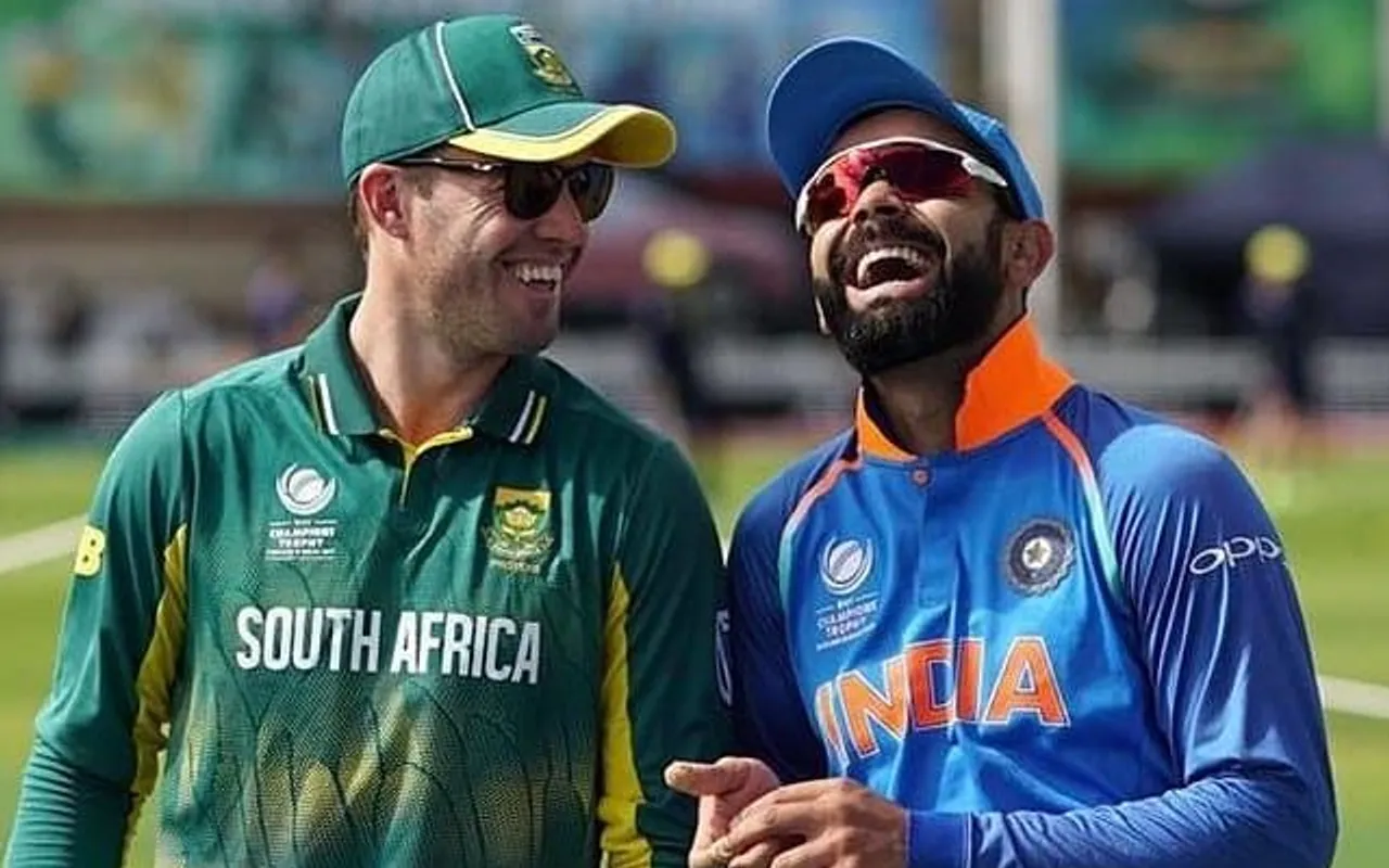 Virat Kohli and AB de Villiers