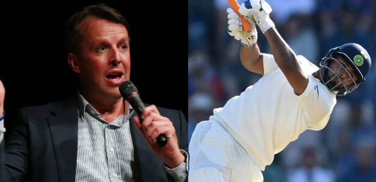 Graeme Swann and Rishabh Pant