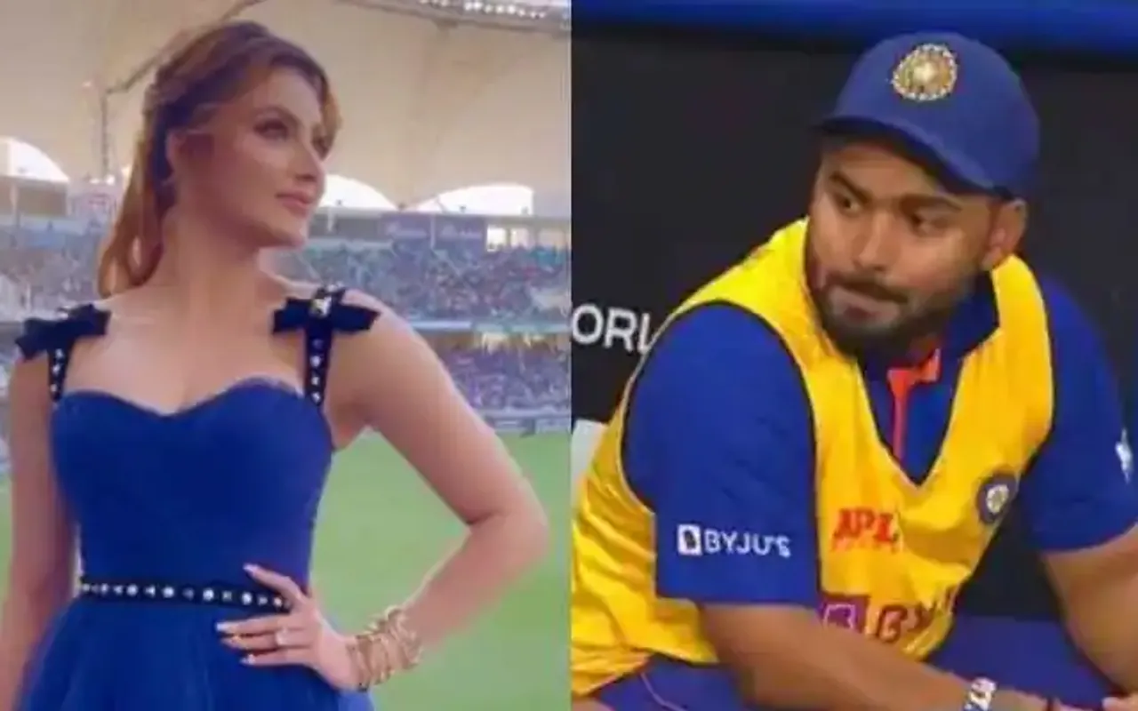 Rishabh Pant and Urvashi Rautela