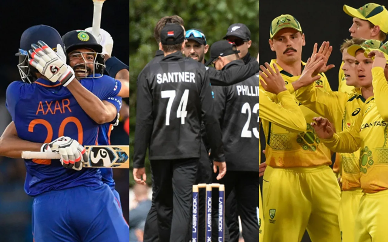 India Cricket Team, New Zealand Cricket Team, Australia Cricket Team