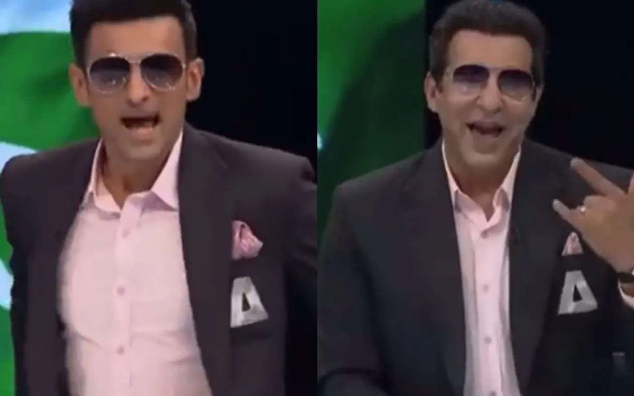 Shoaib Malik and Wasim Akram