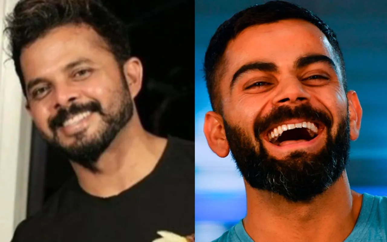 S Sreesanth-Virat Kohli