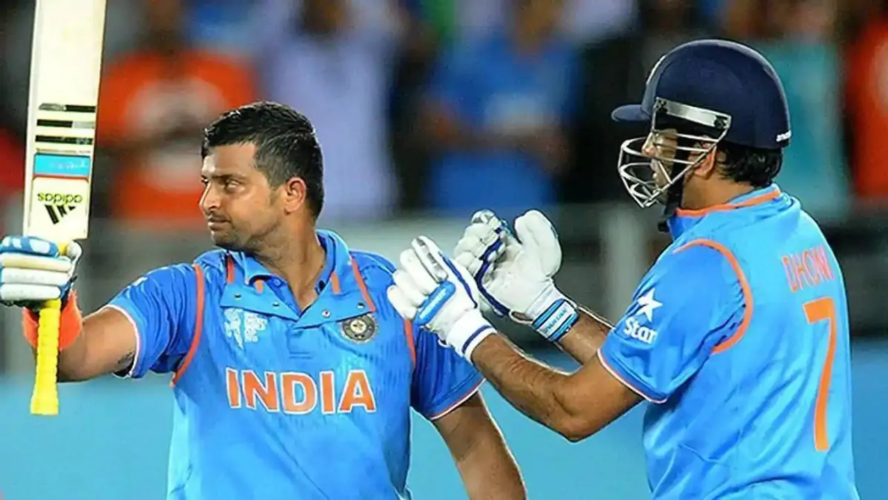 Raina and Dhoni