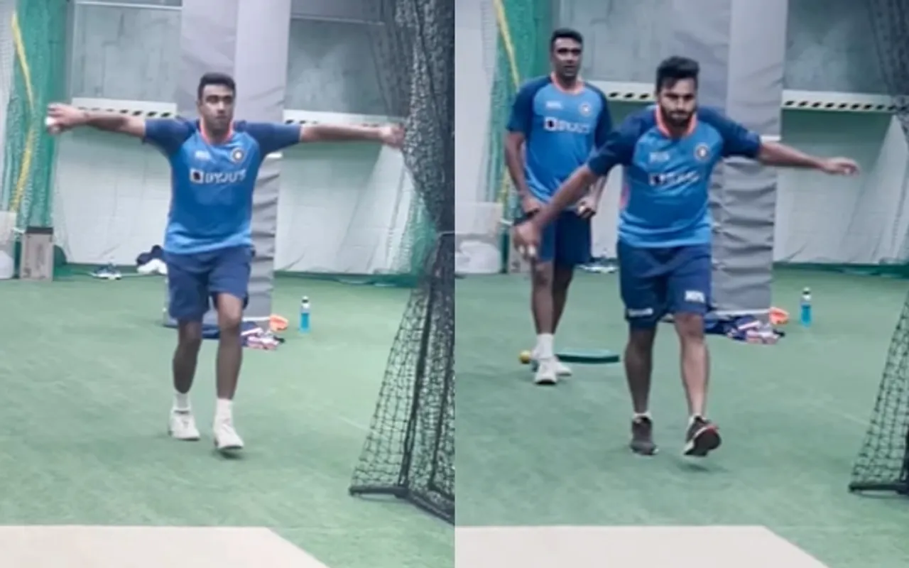 Ravichandran Ashwin and Shardul Thakur