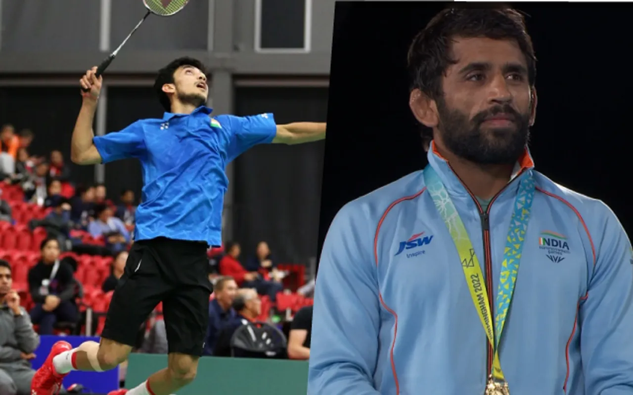 Lakshya Sen, Bajrang Punia