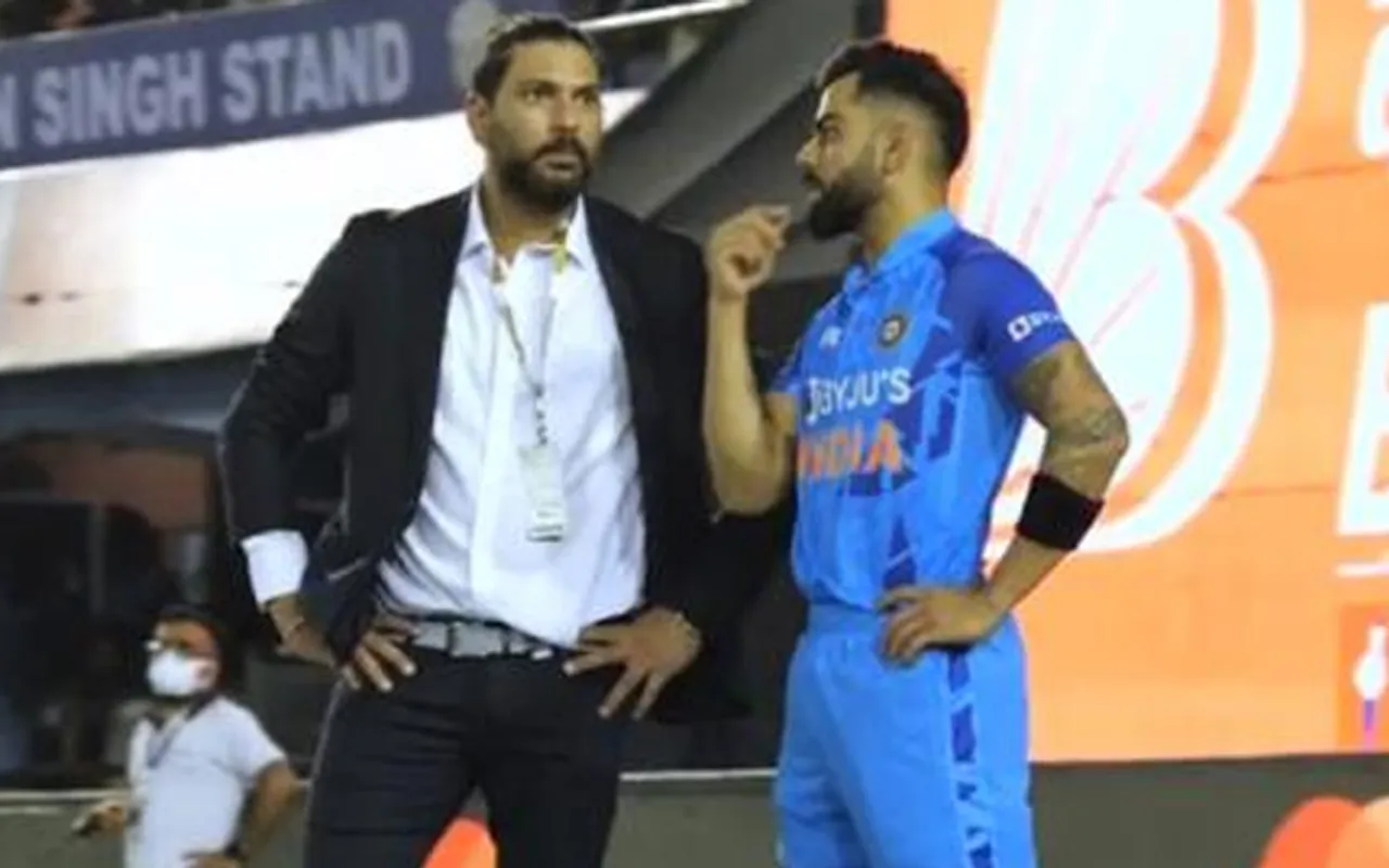 Virat Kohli and Yuvraj Singh