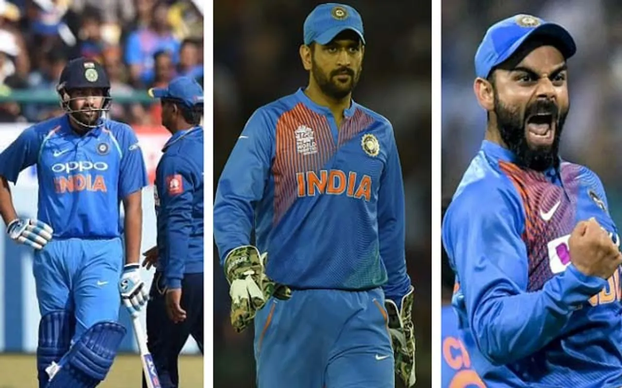 MS Dhoni and Virat Kohli