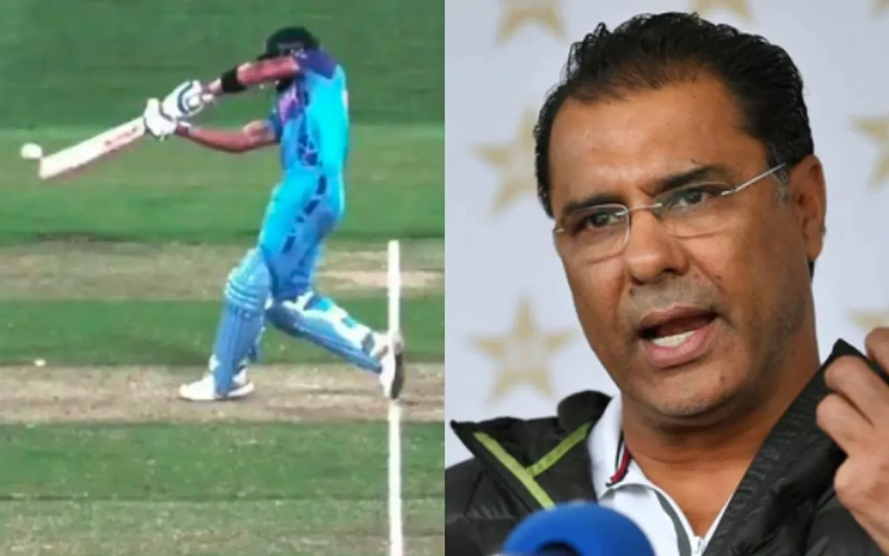 Waqar Younis and Virat Kohli