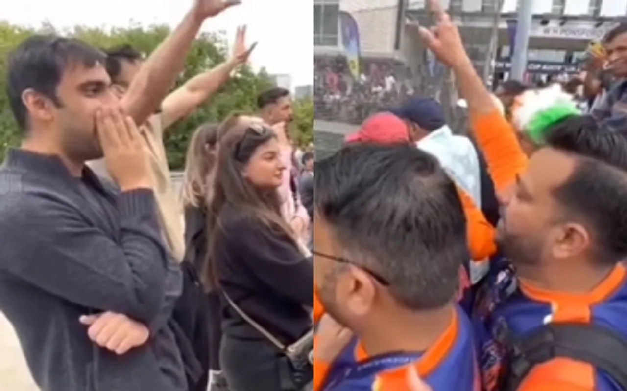 Fans of India and Pakistan