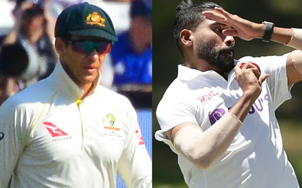 Mohammed Siraj-Tim Paine