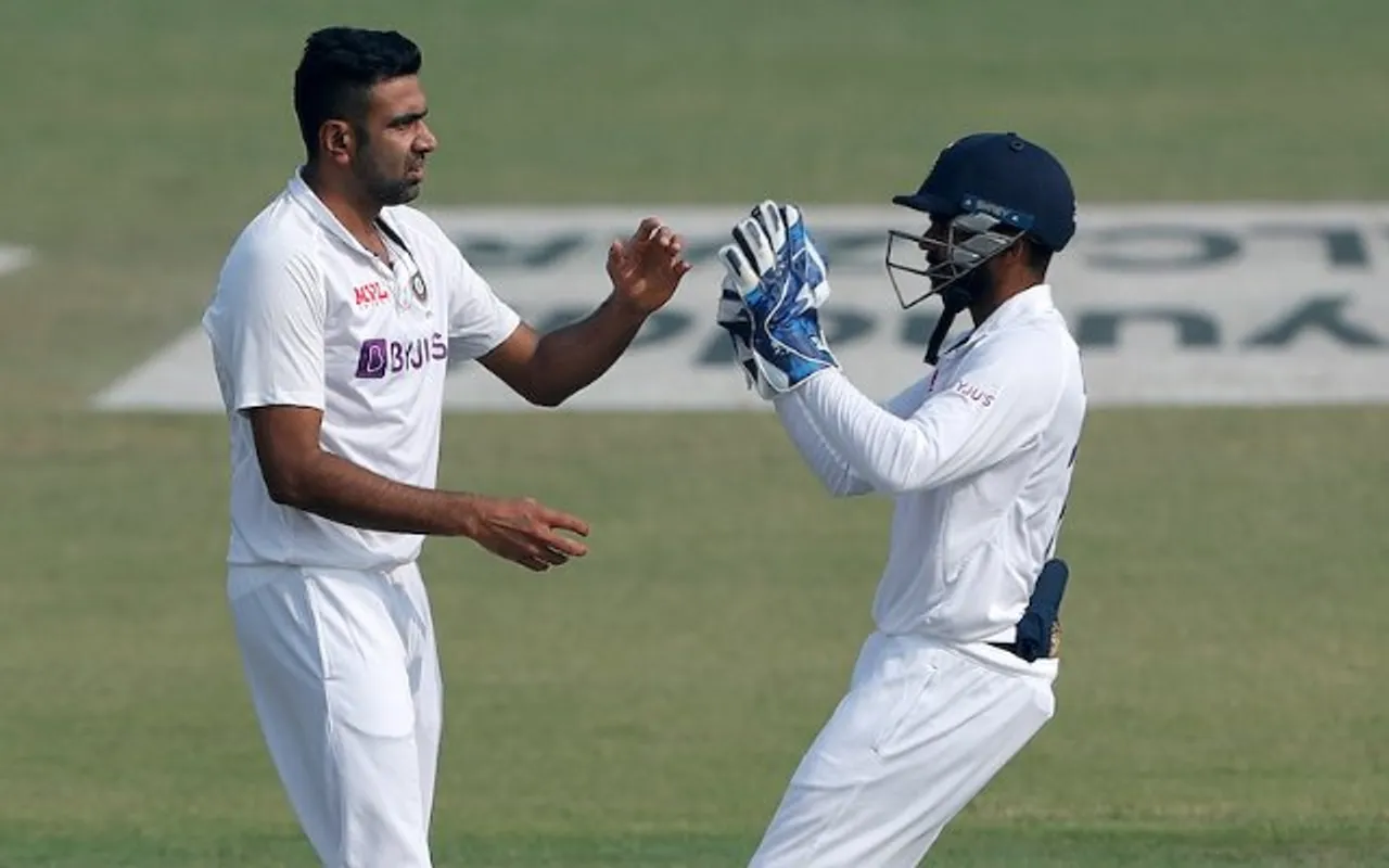 R Ashwin - KS Bharat