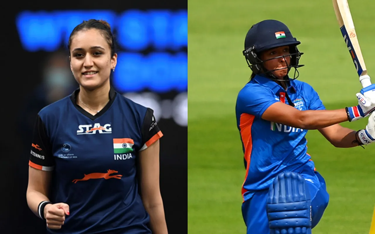 Manika Batra-Harmanpreet Kaur
