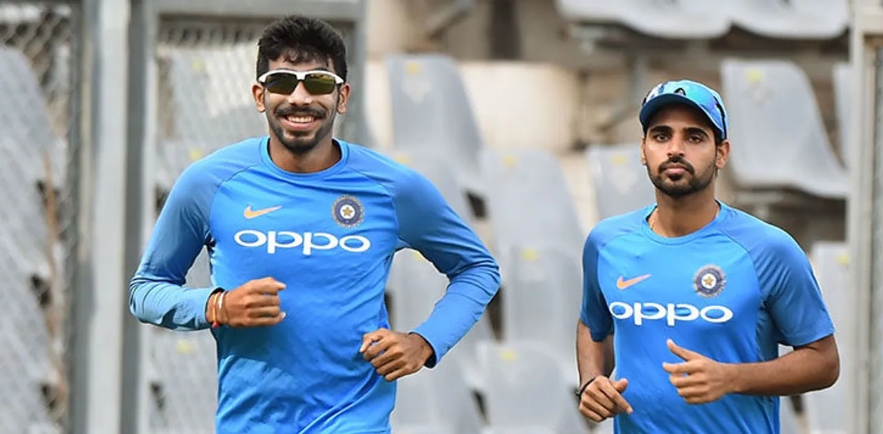 Jasprit Bumrah and Bhuvneshwar Kumar