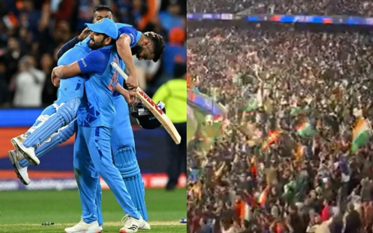 Fans in India vs Pakistan clash at MCG
