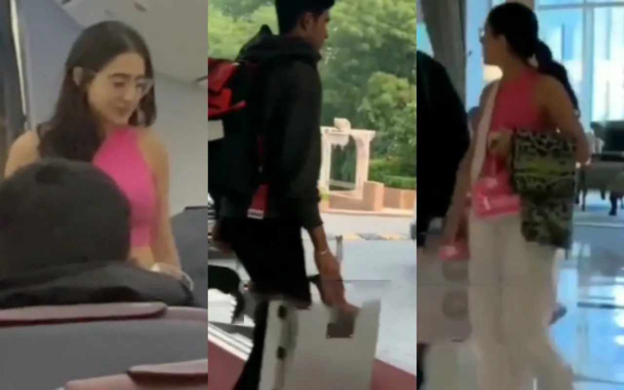 Shubman Gill and Sara Ali Khan