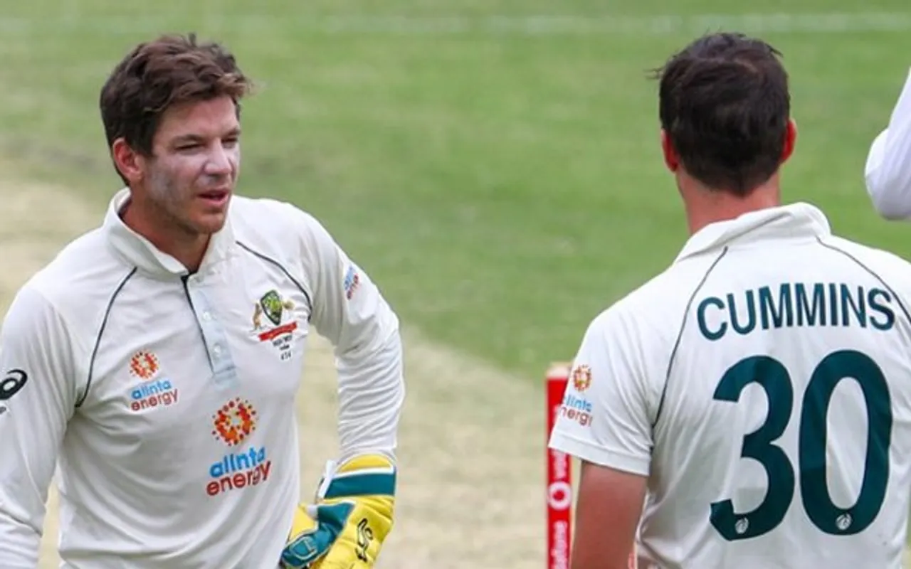 Tim Paine and Pat Cummins