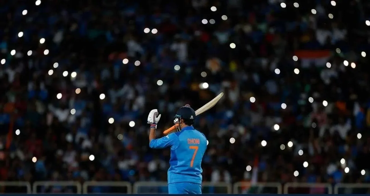 Dhoni in world cup 2011