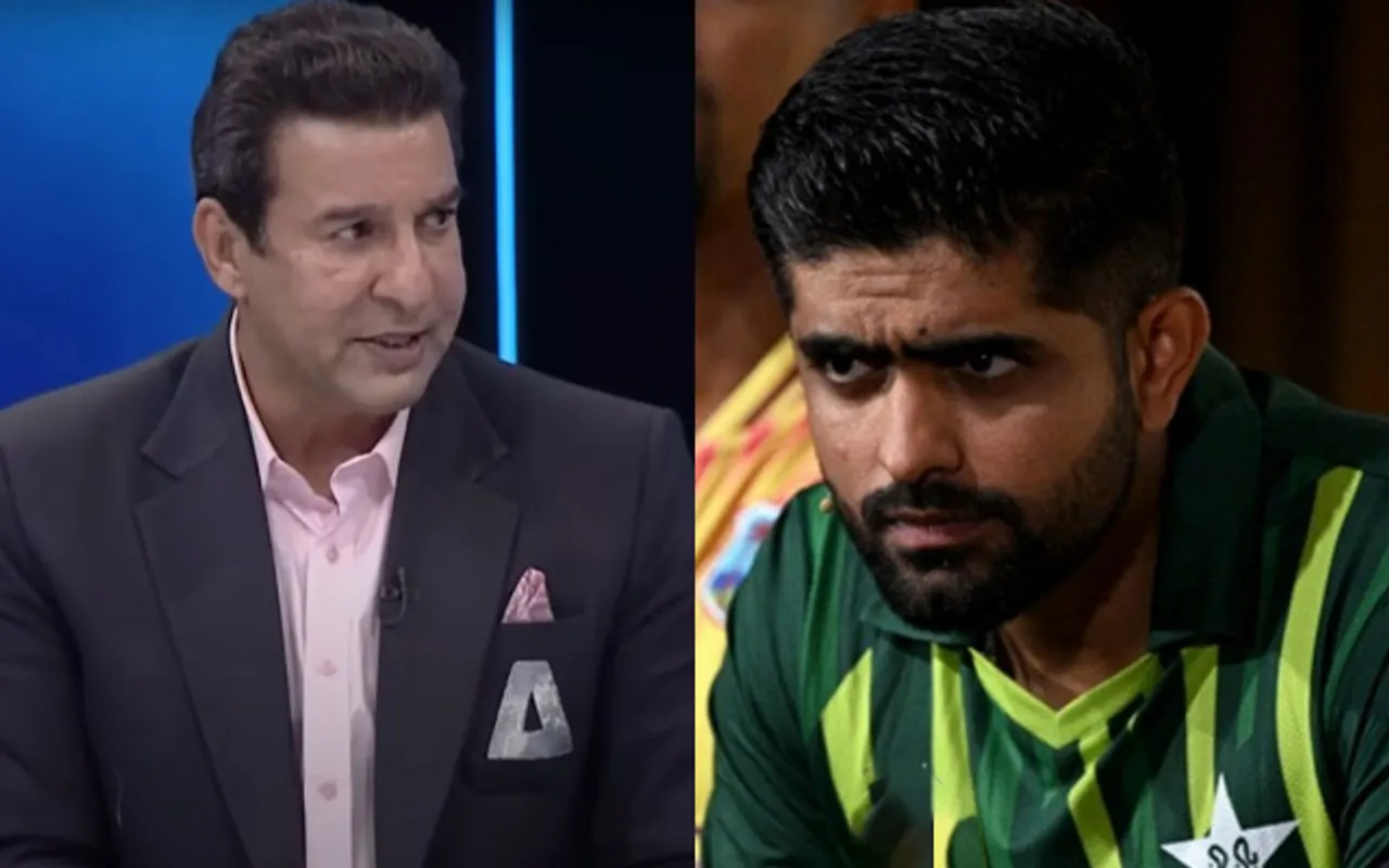 Wasim Akram and Babar Azam