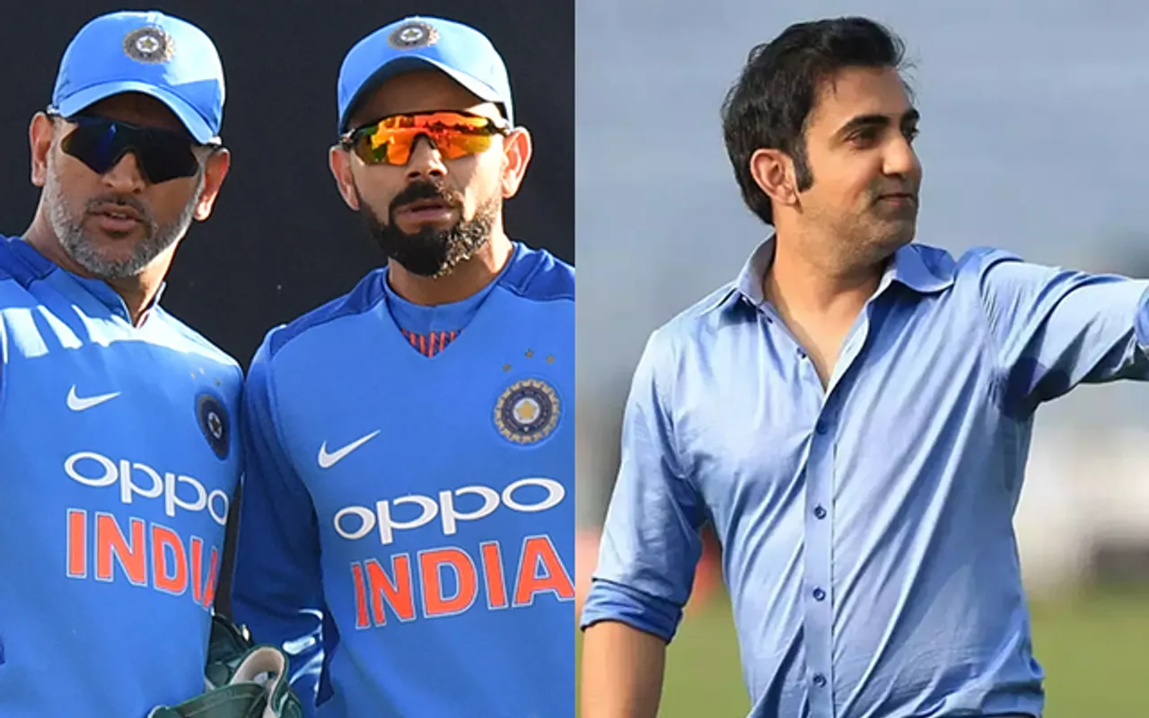 Gautam, Gambhir Dhoni Kohli