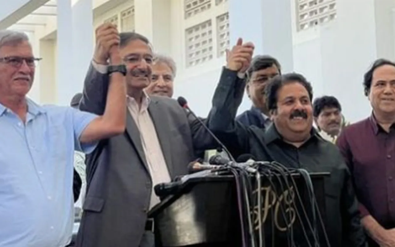 Roger Binny and Rajiv Shukla