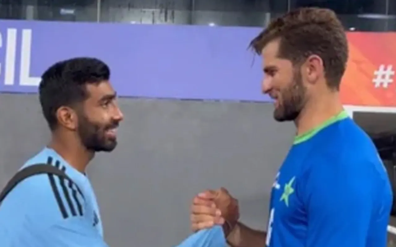 Shaheen Afridi and Jasprit Bumrah