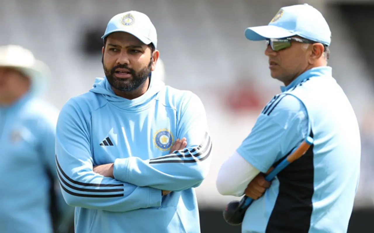 Rohit Sharma & Rahul Dravid