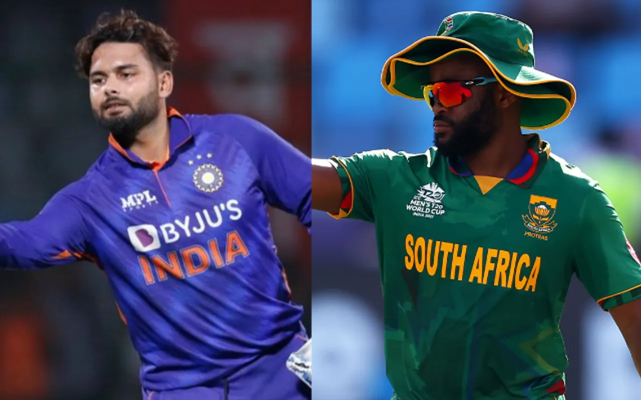 Rishabh Pant-Temba Bavuma