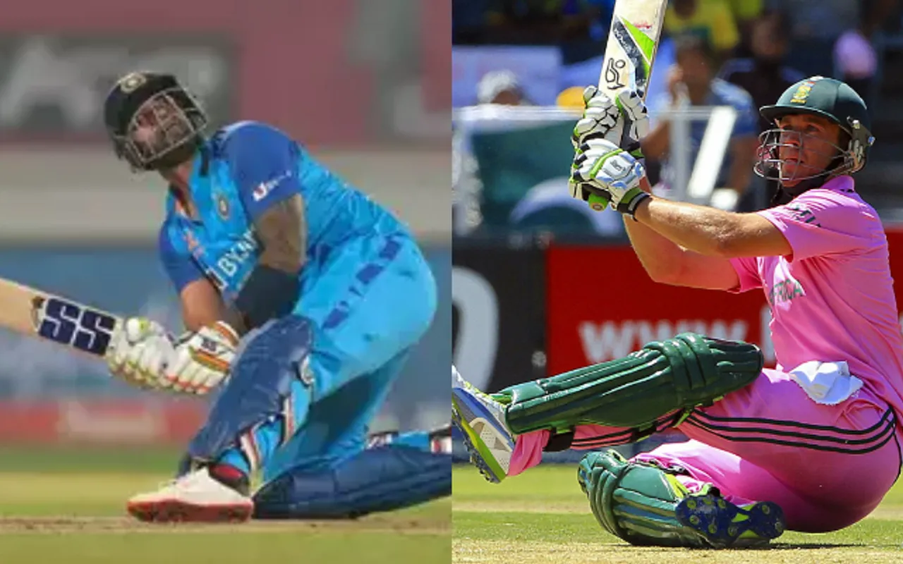 Suryakumar Yadav and AB de Villiers