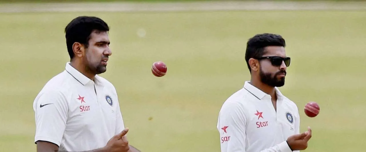 R Ashwin and Ravindra Jadeja