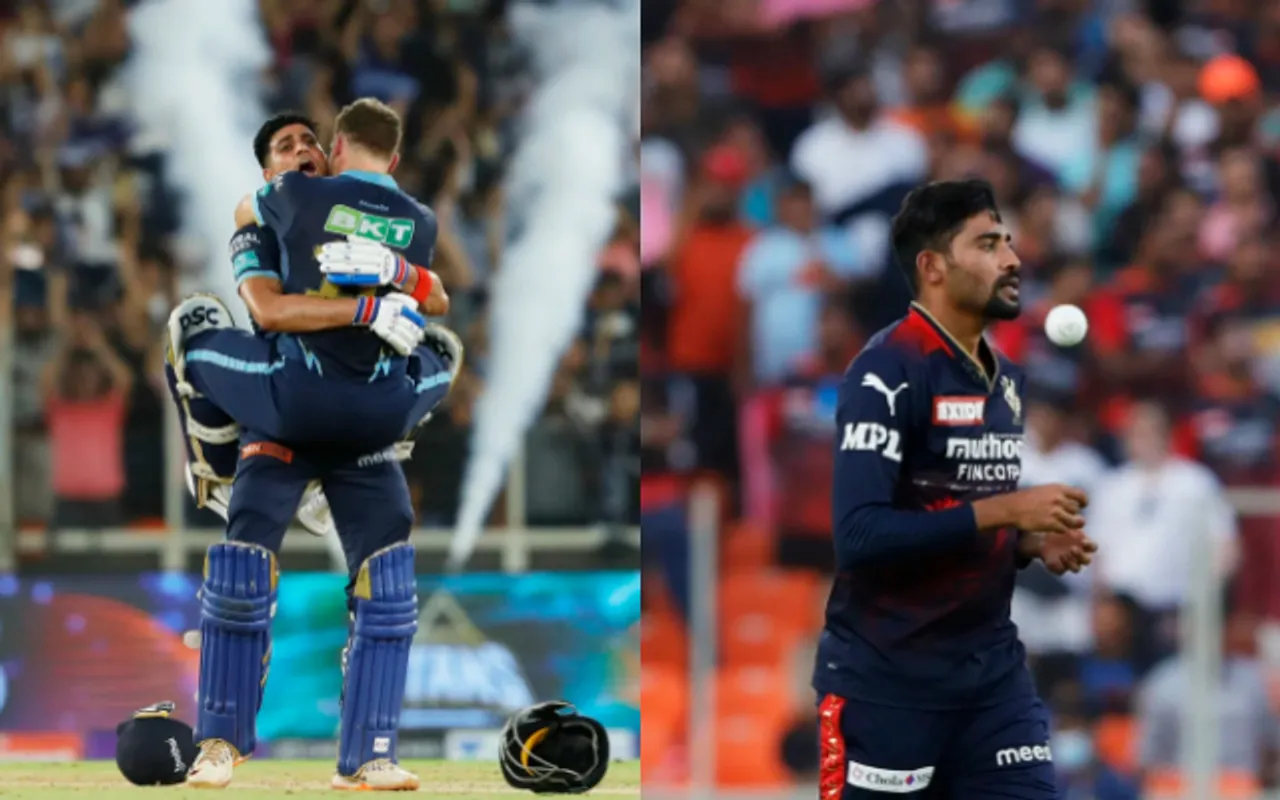 Shubman Gill, Mohammed Siraj
