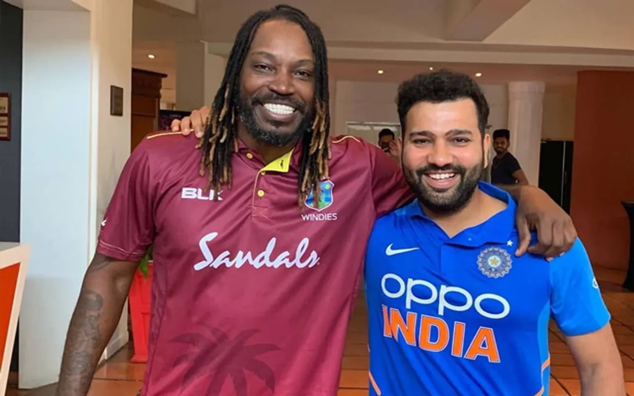 Chris Gayle & Rohit Sharma
