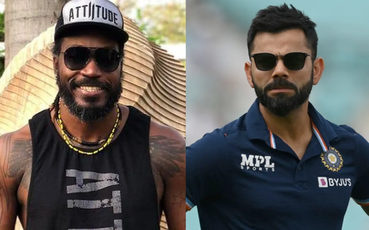 Chris Gayle, Virat Kohli