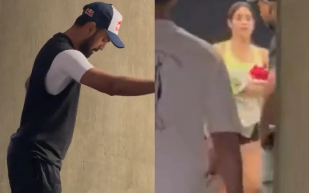 KL Rahul and Janhvi Kapoor