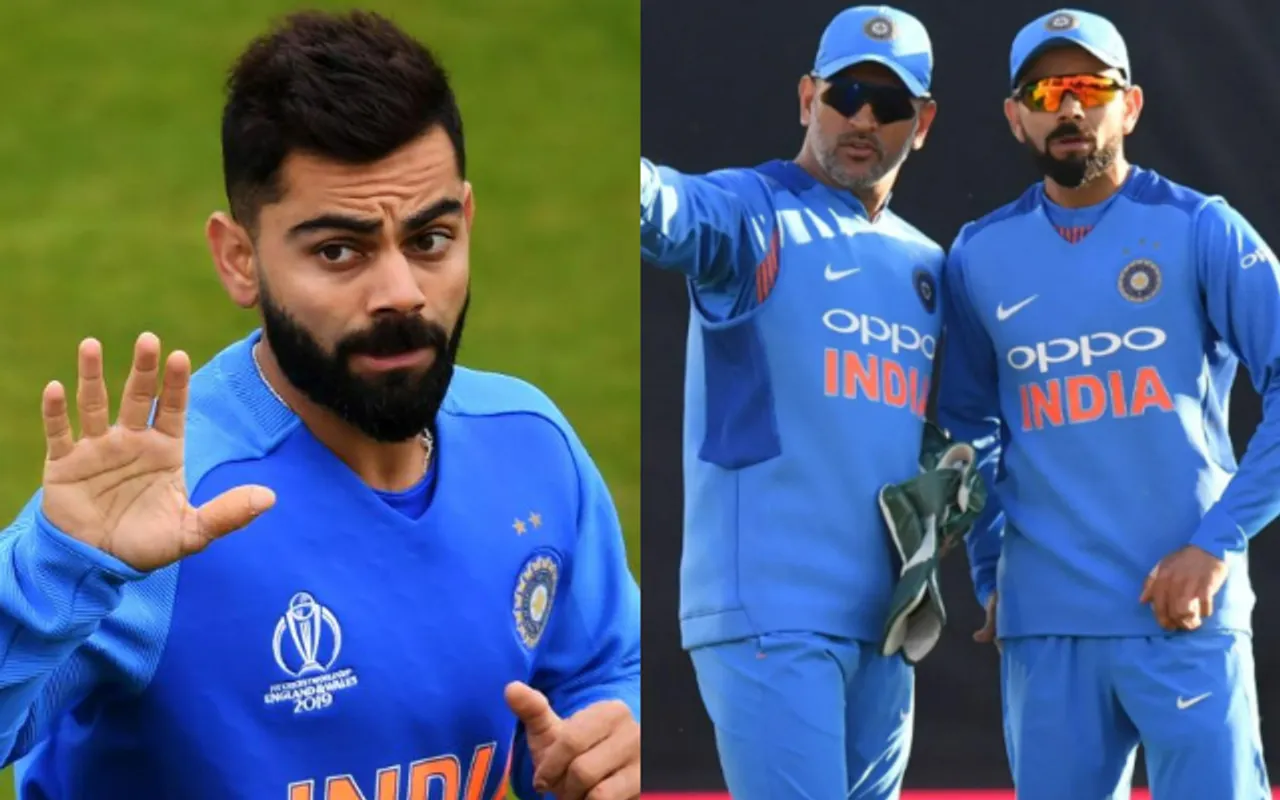 Virat Kohli and MS Dhoni