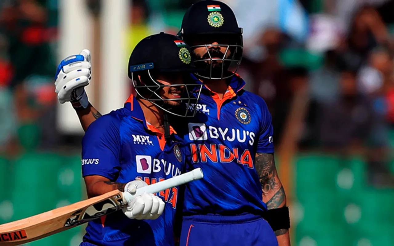 Virat Kohli and Ishan Kishan