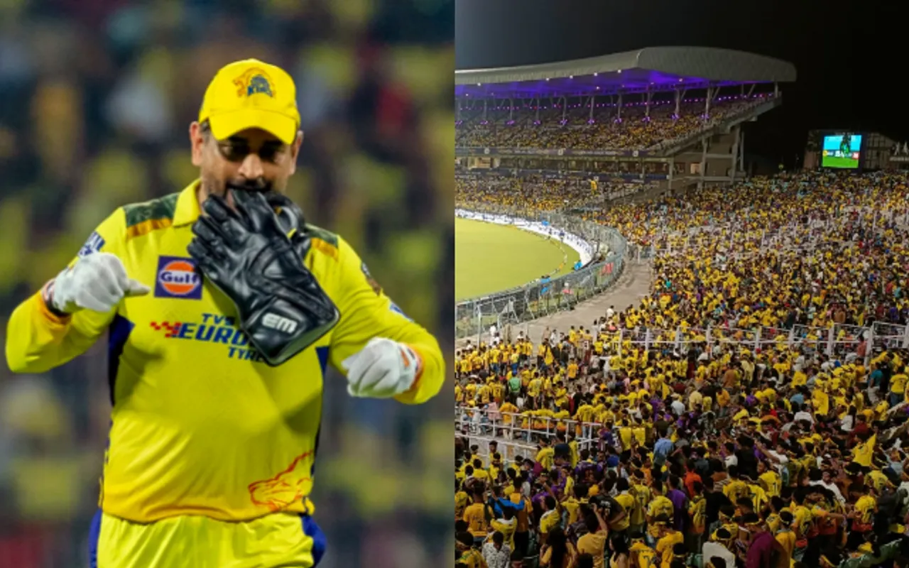 MS Dhoni, Eden Gardens
