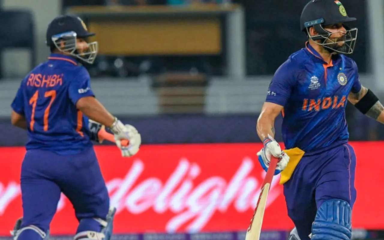 Virat Kohli Rishabh Pant