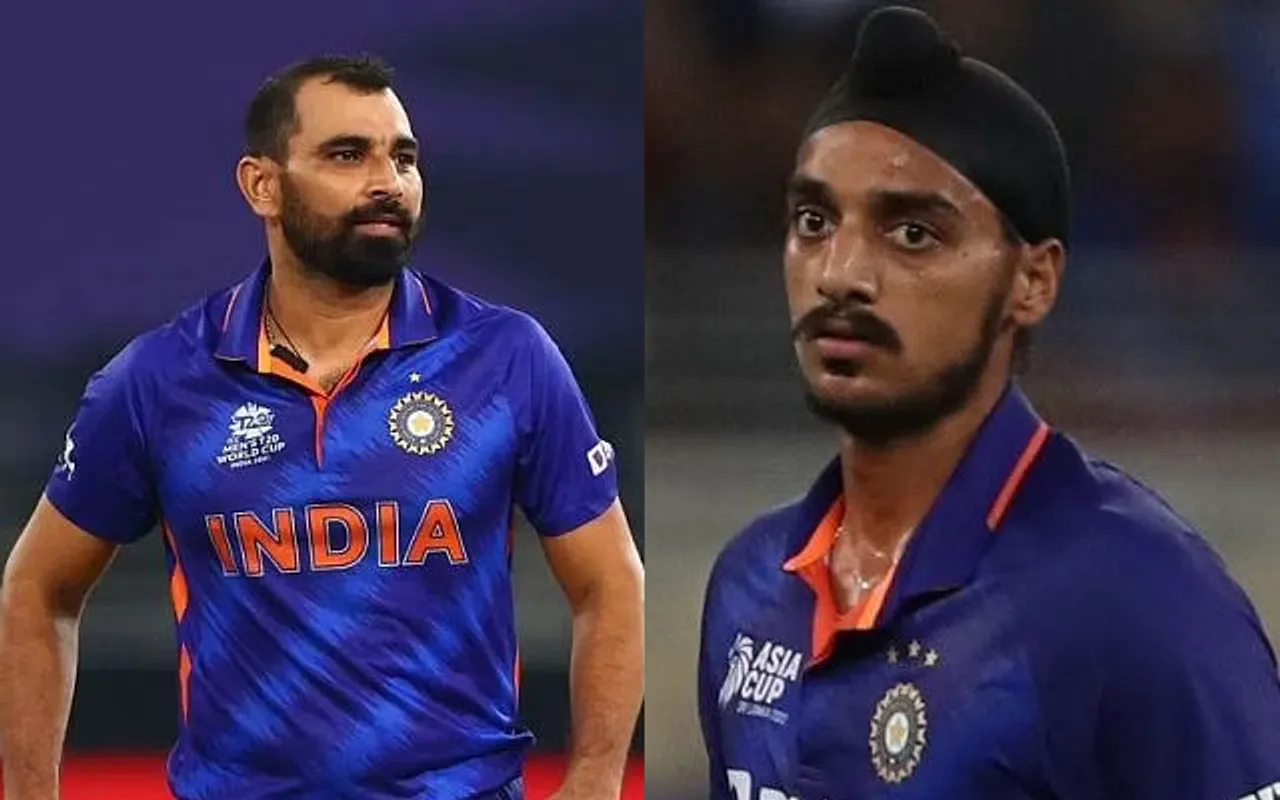 Mohammed Shami and Arshdeep Singh