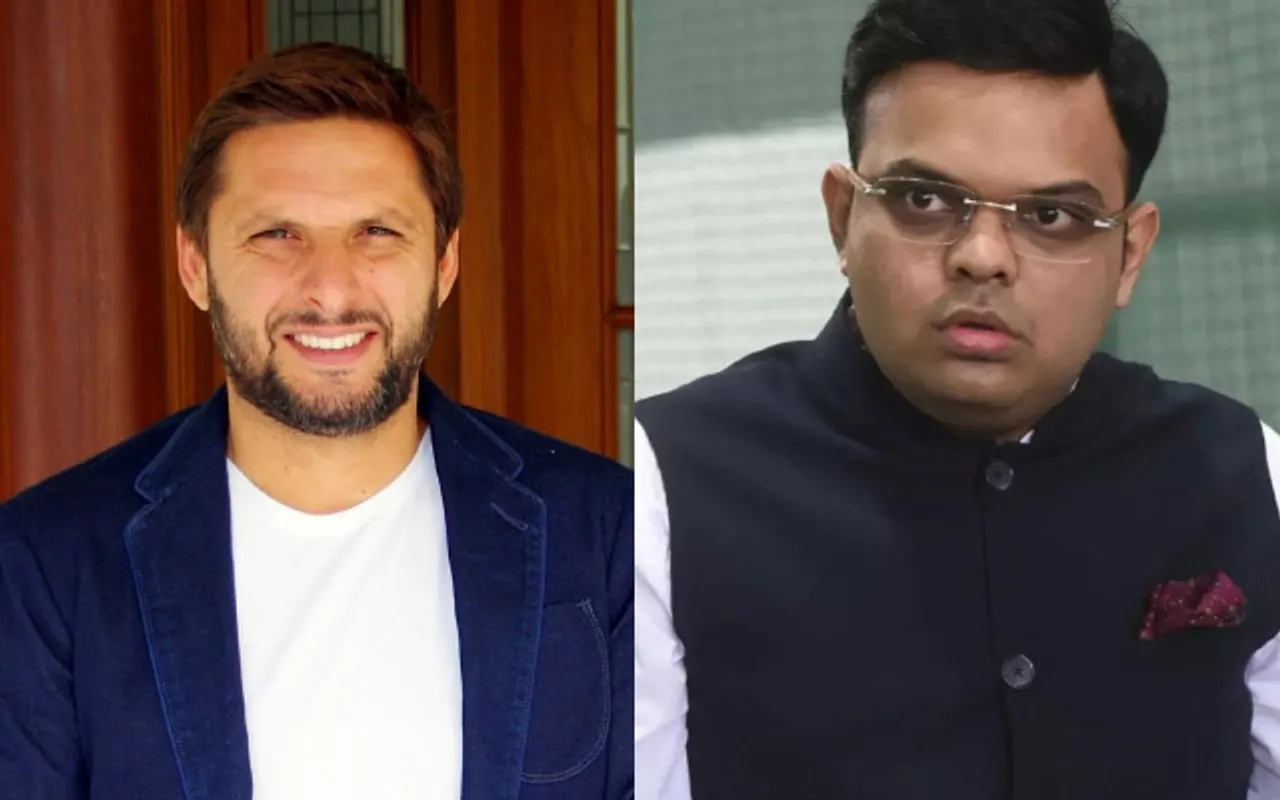 Shahid Afridi-Jay Shah