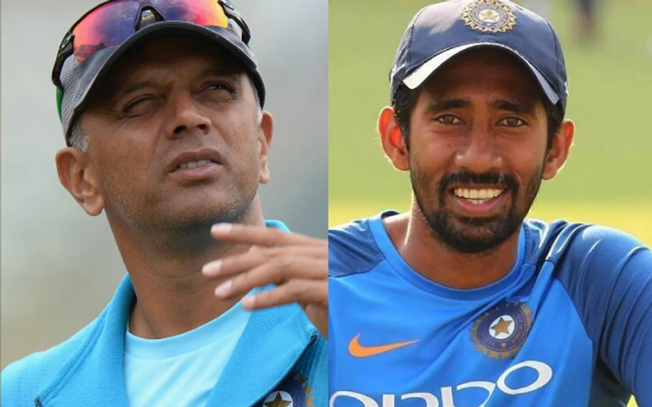 Rahul Dravid, Wriddhiman Saha