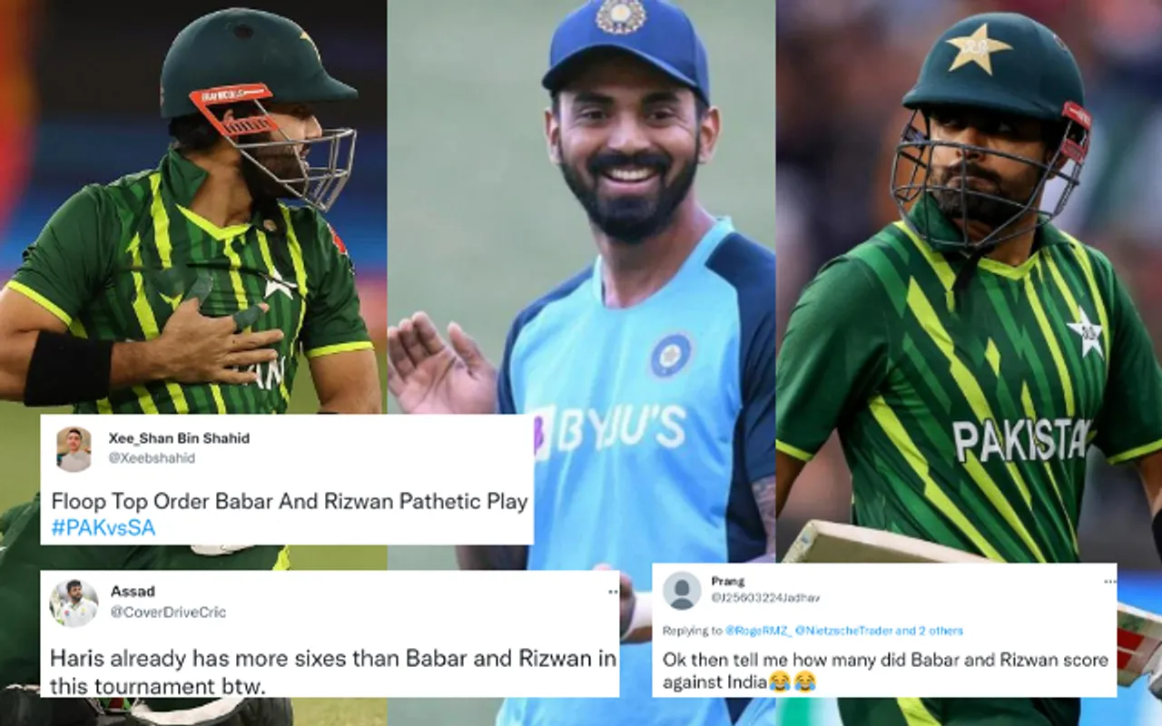 Babar Azam and Mohammad Rizwan