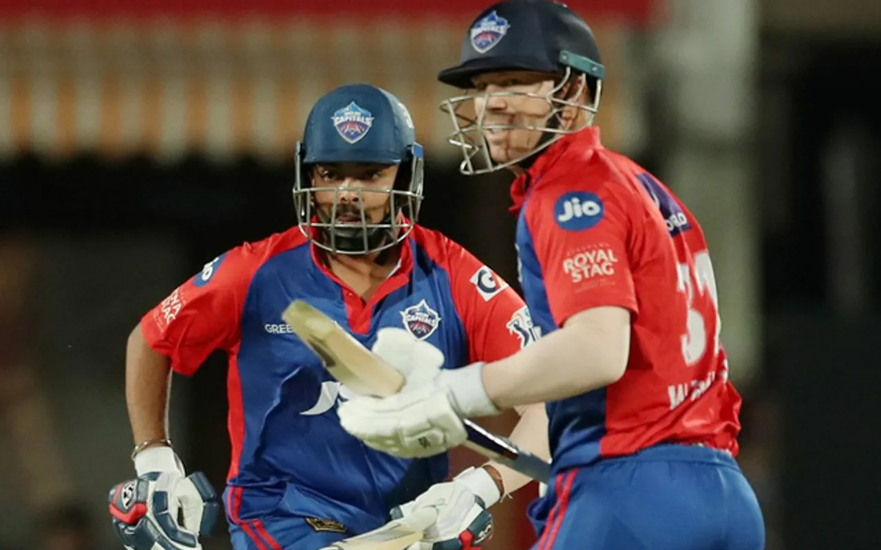 Prithvi Shaw, David Warner