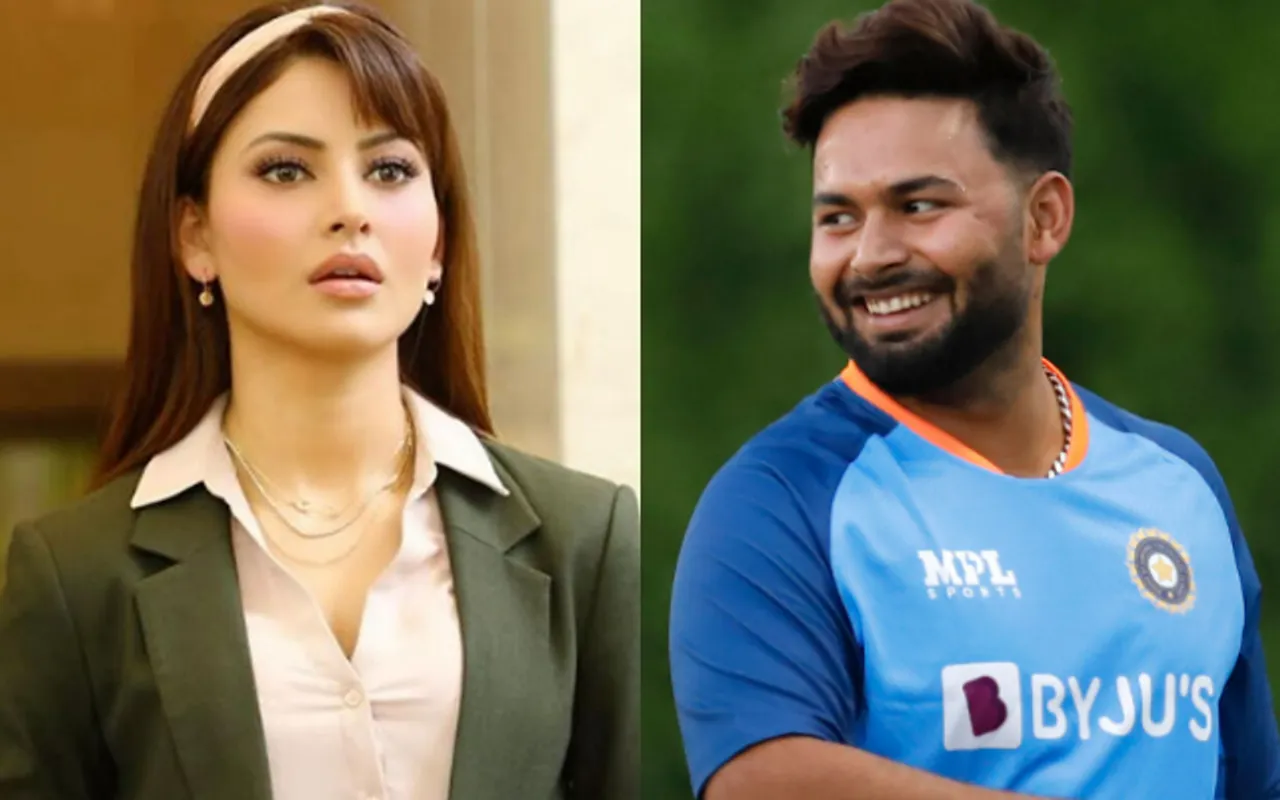 Urvashi Rautela and Rishabh Pant