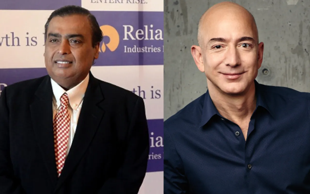 Mukesh Ambani-Jeff Bezos