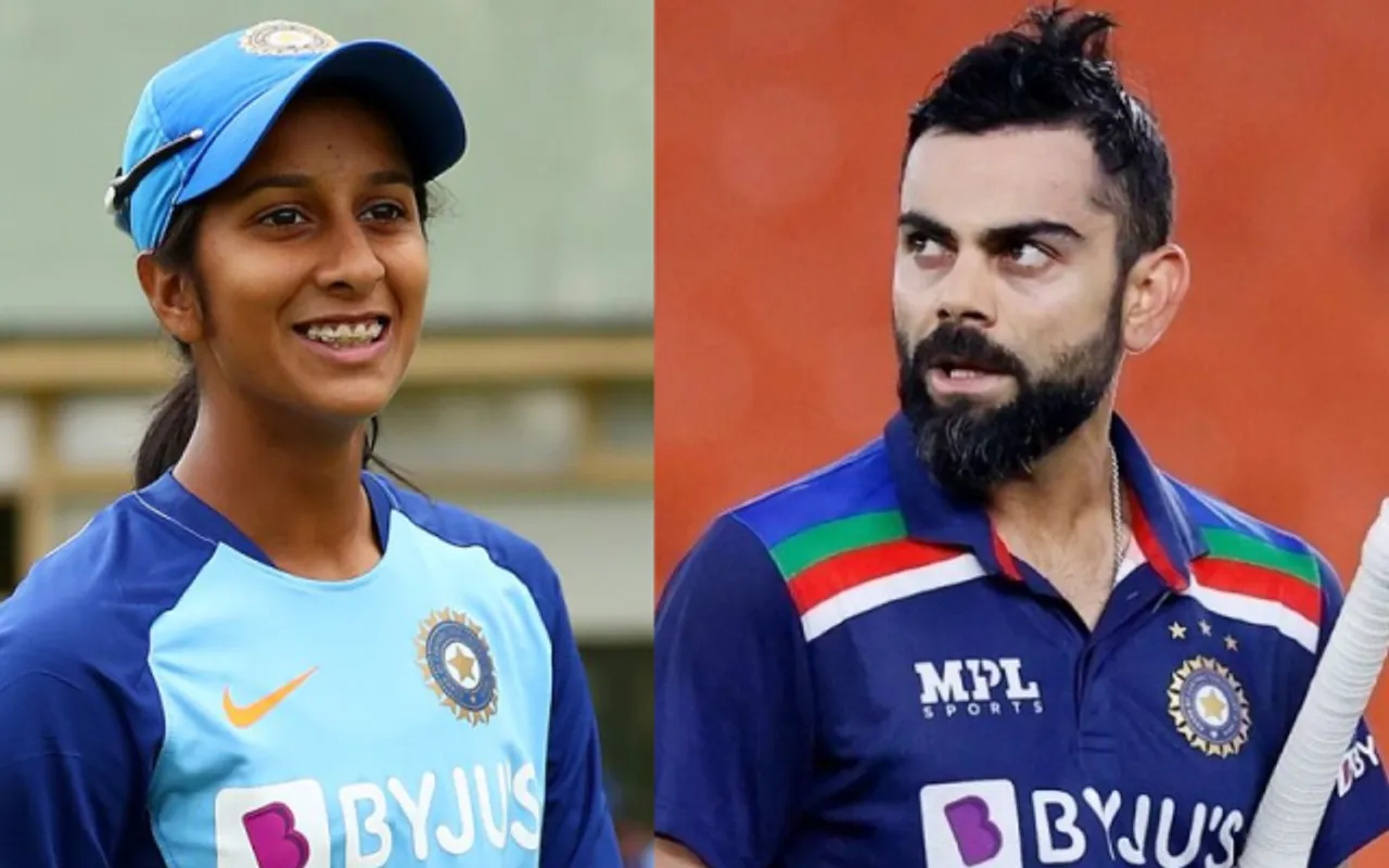 Virat Kohli Jemimah Rodrigues