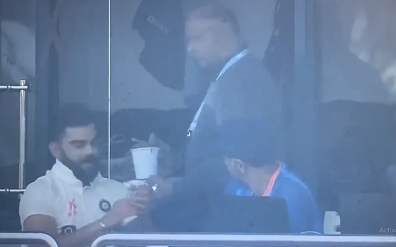 Virat Kohli gets excited about Chole Bhature