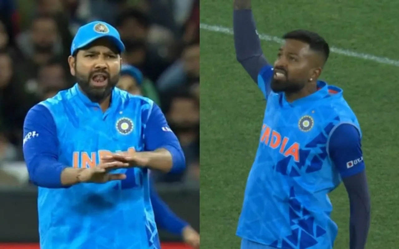 Rohit Sharma and Hardik Pandya for India